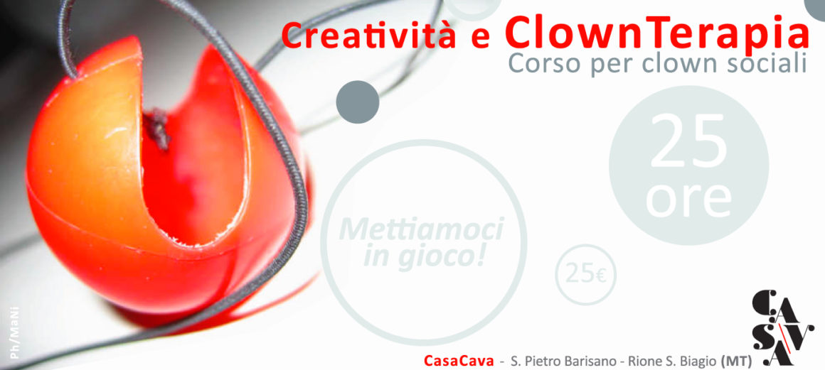 “Creatività e Clownterapia” – corso per clown sociali