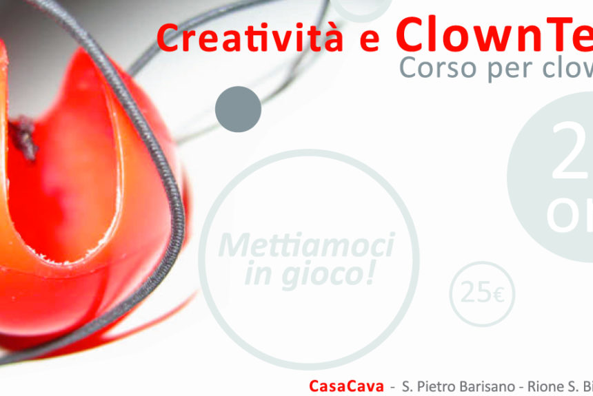 “Creatività e Clownterapia” – corso per clown sociali