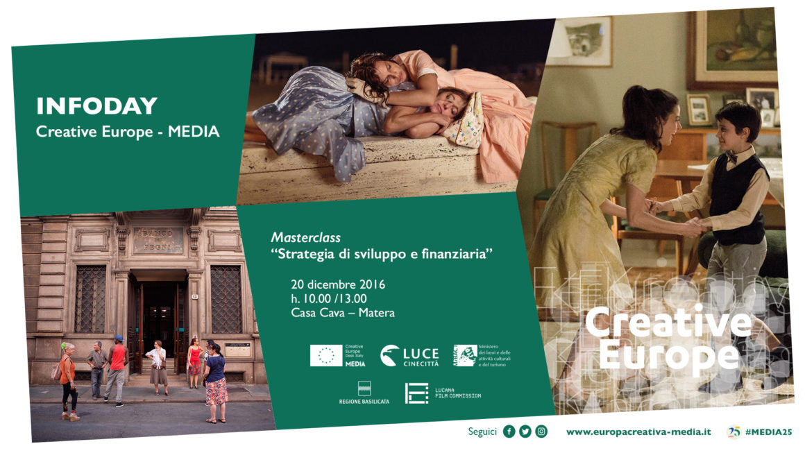 INFODAY Creative Europe MEDIA a Matera