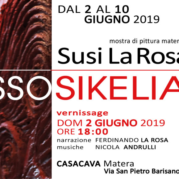 MOSTRA DI PITTURA MATERICA DI SUSI LA ROSA