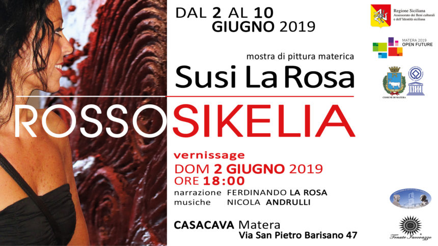 MOSTRA DI PITTURA MATERICA DI SUSI LA ROSA