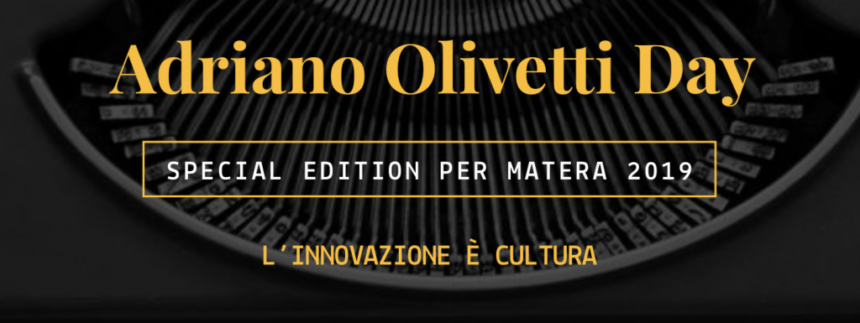 A Matera l’Olivetti Day 2019