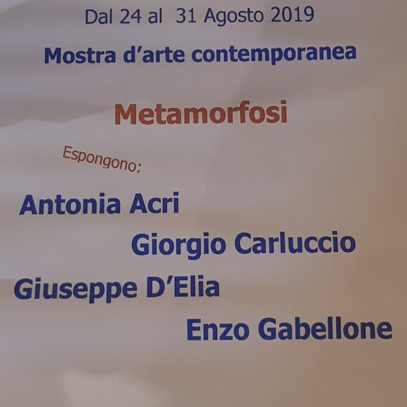 MOSTRA COLLETTIVA “METAMORFOSI”