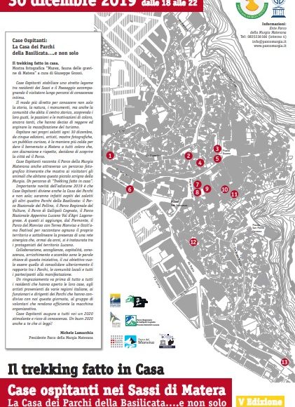 Case Ospitanti, il 30 la quinta edizione promossa dall’Ente Parco della Murgia Materana