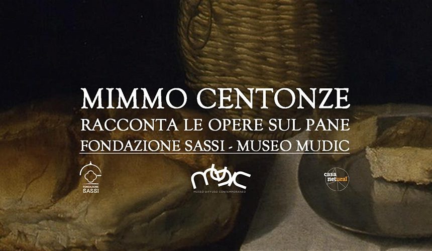 Matera, “Mimmo Centonze racconta le opere sul pane”. Doppio appuntamento alla Fondazione Sassi e al Mudic