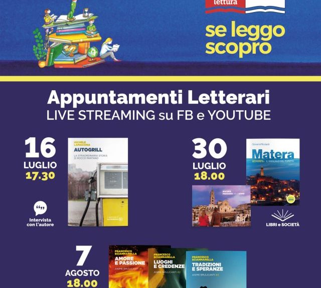 Gli appuntamenti di luglio e agosto di Altrimedia Edizioni al Maggio dei Libri