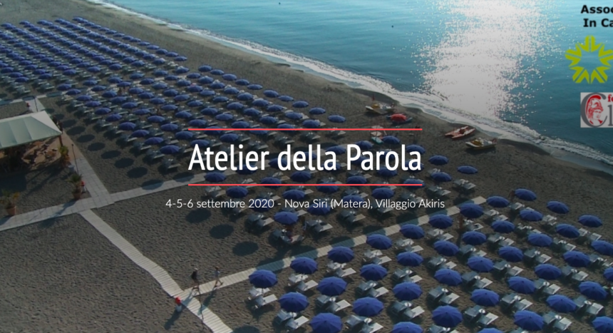 Atelier della parola: formazione residenziale per insegnanti, poeti e appassionati a Nova Siri dal 4 al 6 settembre