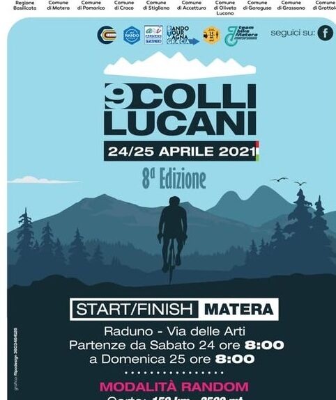 Randonnèe “9 Colli Lucani”, nel fine settimana evento di Team Bike Matera