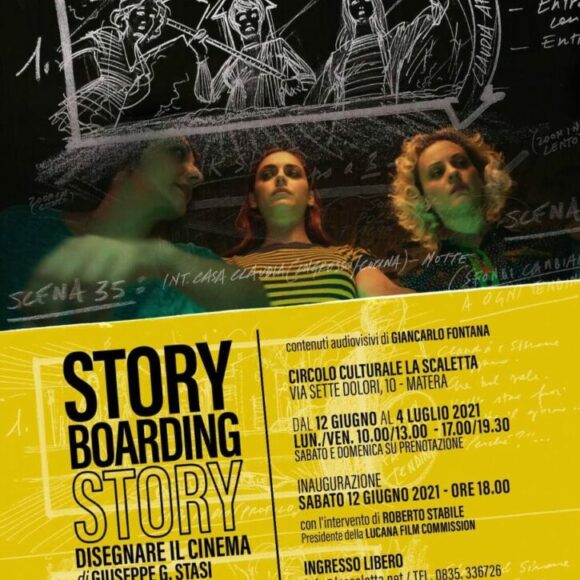 Matera, domani inaugurazione mostra “Storyboarding story, disegnare il cinema” di Giuseppe G. Stasi
