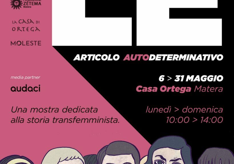 Matera: oggi a Casa Ortega inaugurazione della mostra “LE Articolo AUTOdeterminativo” con opere di undici fumettiste del collettivo Moleste