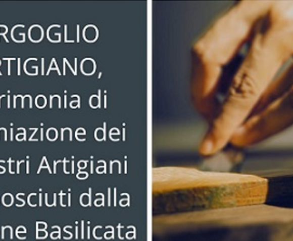 CNA: il 4 luglio cerimonia di premiazione dei maestri artigiani operanti a Matera