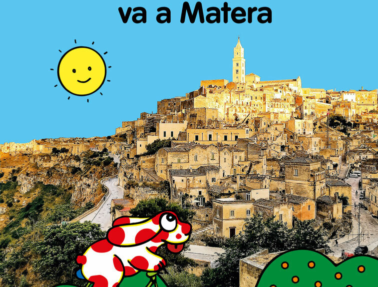 La Pimpa arriva a Matera e il Comune le dedica una giornata. Nella guida le foto del materano Michele Morelli e di Paola Stella