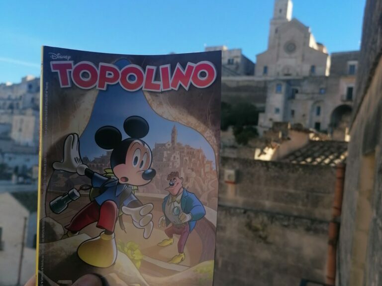 “Topolino” nei Sassi torna in edicola solo in Basilicata dal 21 al 26 novembre. Accolta la richiesta dell’APT a Panini Comics