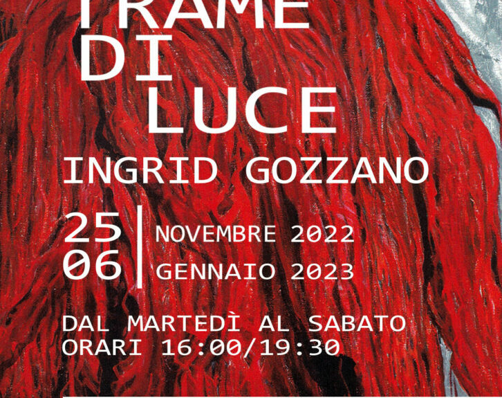 “Trame di luce”: fino al 6 gennaio a Palazzo Viceconte le opere di Ingrid Gozzano