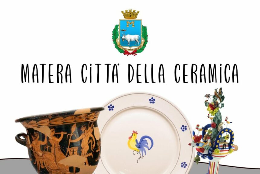 Matera è città della ceramica: soddisfazione del sindaco Bennardi e dell’assessore alle Attività produttive Maria Pistone
