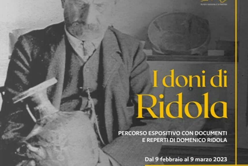 Fino al 9 marzo nel Museo nazionale di Matera,  percorso espositivo “I doni di Ridola” per l’anniversario dell’istituzione del museo “Domenico Ridola”