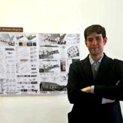 L’architetto materano Francesco Vinciguerra dedica a Tonio Acito la Medaglia d’Argento ricevuta a Ferrara nel corso della cerimonia di premiazione del Domus Restoration and Preservation International Prize for Architectural Restoration