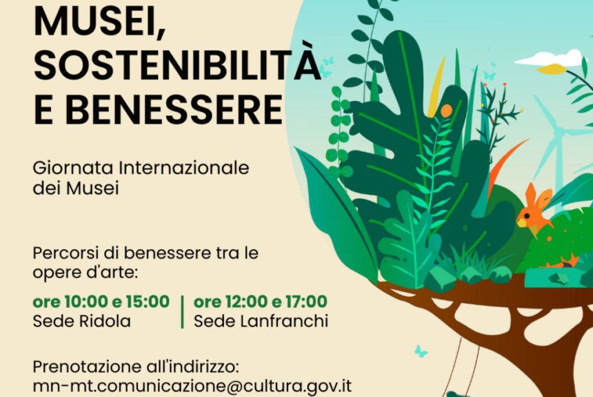 Al Museo nazionale di Matera percorsi di benessere tra le opere d’arte per la Giornata internazionale dei musei
