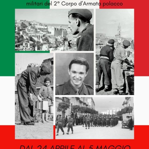 “1944-2024 80 anni dalla istituzione a Matera delle scuole militari del 2° Corpo d’Armata polacco”, inaugurazione della mostra fotografica nello Studio Arti Visive