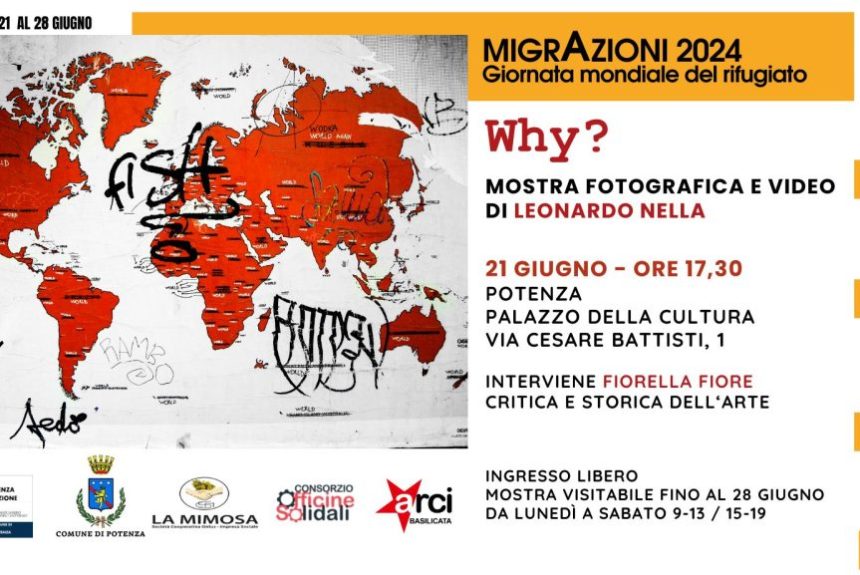 Si conclude oggi, 21 giugno, il programma migrAzioni 2024 – Giornata mondiale del rifugiato – organizzato dalla Fondazione Città della Pace per i Bambini Basilicata