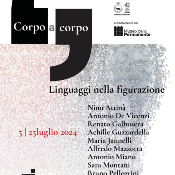 “Corpo a Corpo – Linguaggi nella figurazione” a Matera nello spazio espositivo dello Studio Arti Visive