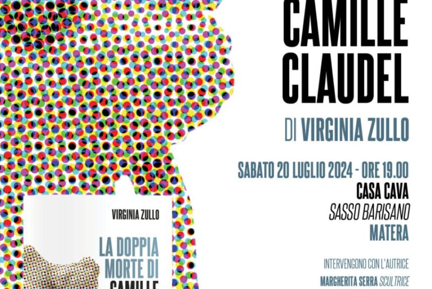 “La doppia morte di Camille Claudel”, domani a Casa Cava a Matera presentazione del saggio di Virginia Zullo