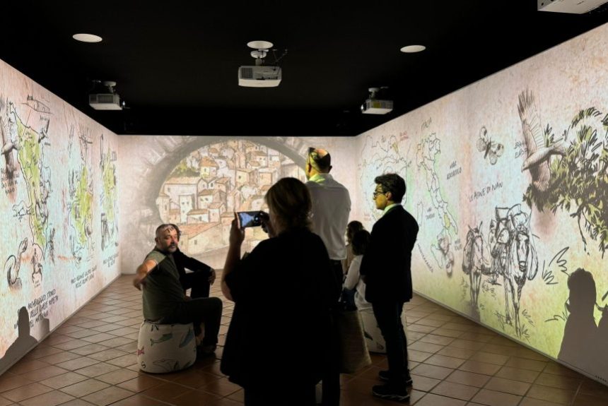 Apt Basilicata, a Matera una sala immersiva per viaggiare tra i parchi lucani