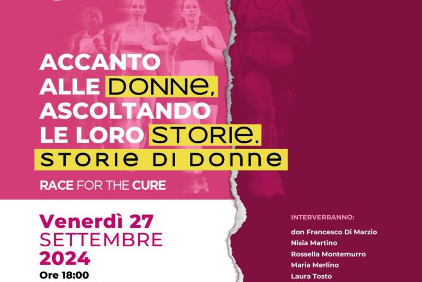 “Accanto alle donne, ascoltando le loro storie”: domani a Matera un incontro dedicato alle donne e alla loro forza