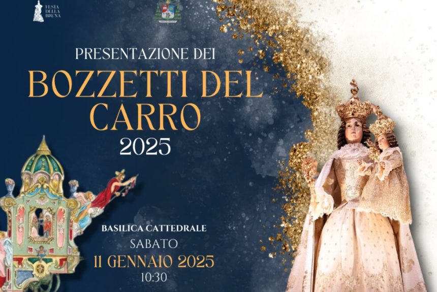 Festa della Bruna: domani, 11 gennaio, a Matera presentazione dei bozzetti partecipanti al bando per la realizzazione del Carro Trionfale 2025